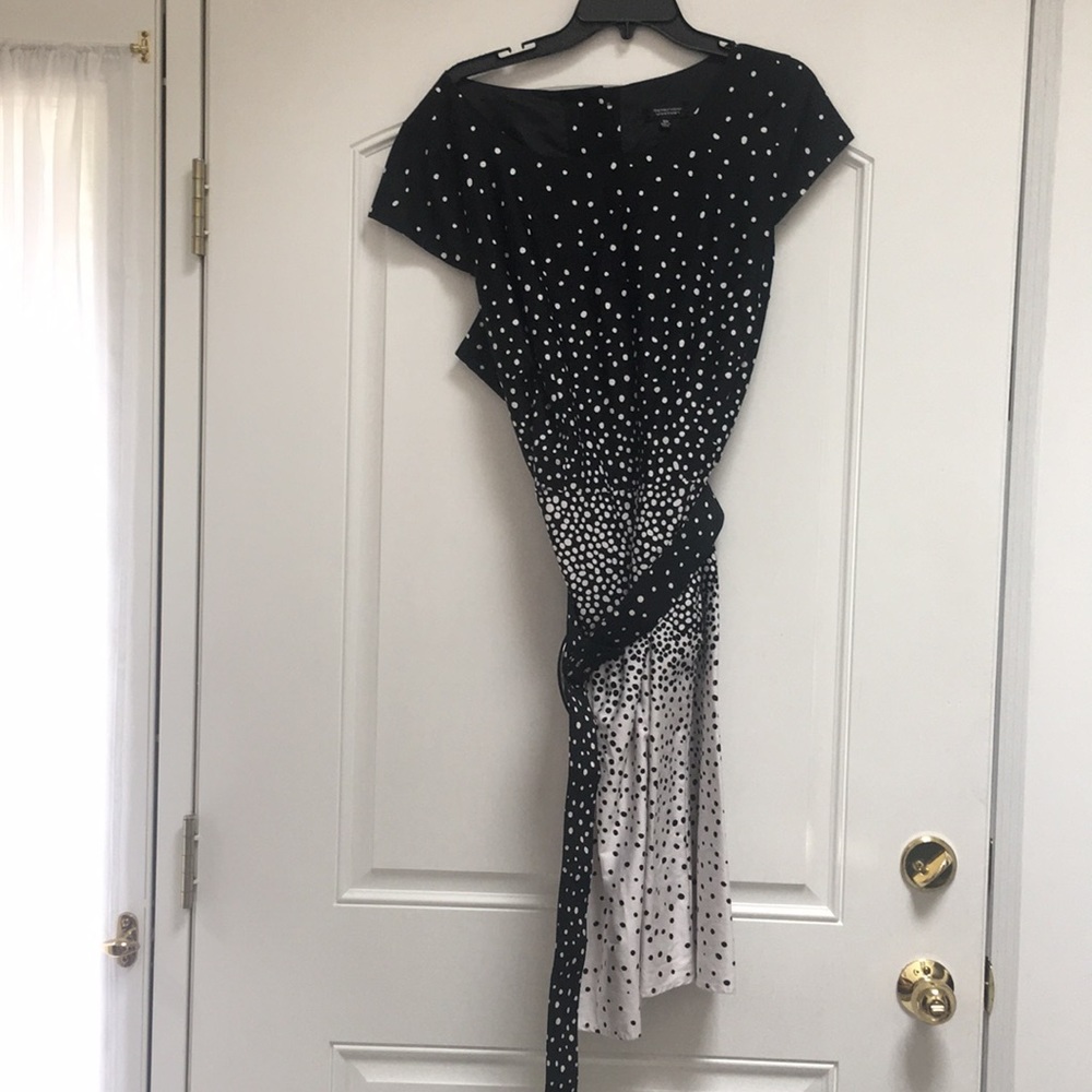 18W Spense Polka Dots! B&W!